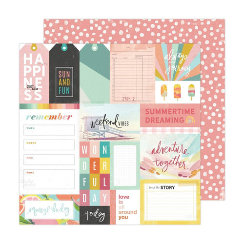 Heidi Swapp - Sun Chaser - Double-Sided Cardstock 12