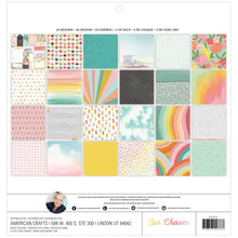 Load image into Gallery viewer, Heidi Swapp - Sun Chaser - Single-Sided Paper Pad 12&quot;X12&quot; - 48/Pkg. Available at Embellish Away located in Bowmanville Ontario Canada.
