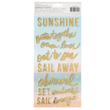 Charger l&#39;image dans la galerie, Heidi Swapp - Thickers Stickers - 66/Pkg - Set Sail - Phrase. Available at Embellish Away located in Bowmanville Ontario Canada.
