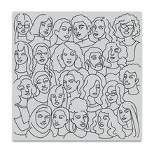 Load image into Gallery viewer, Hero Arts - Background Cling Stamp - United People Bold Prints. Available at Embellish Away located in Bowmanville Ontario Canada.
