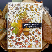 Charger l&#39;image dans la galerie, Hero Arts - Clear Stamp - Autumn Messages. Available at Embellish Away located in Bowmanville Ontario Canada. Card example by Debi Adams.
