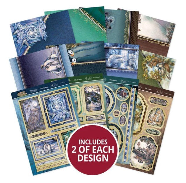 Hunkydory Crafts - Animal Kingdom - Second Season Luxury Topper Collection.  Take your crafting to the wild side with the Animal Kingdom Second Season Collection.  Available at Embellish Away located in Bowmanville Ontario Canada.