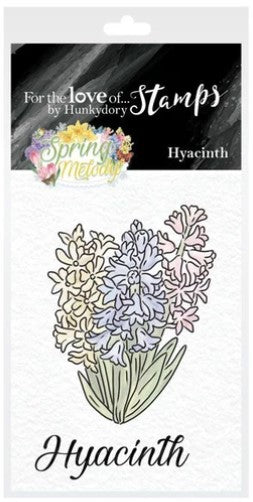 Hunkydory Crafts For the Love of Stamps - Mini Stamps - Hyacinth