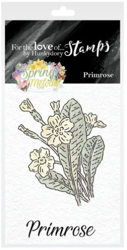 Hunkydory Crafts - For the Love of Stamps - Mini Stamps - Primrose. This fifth launch of Forever Florals celebrates the beauty of springtime flowers and the stunning bright colours the season brings. Spring refers to the ideas of rebirth, rejuvenation, renewal, resurrection and regrowth.  Available at Embellish Away located in Bowmanville Ontario Canada.