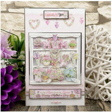 Charger l&#39;image dans la galerie, Hunkydory Crafts - Springtime WIshes - Deco-Large - Best Mum Ever!.  Spring into the new year with the deco-large collection: Springtime Wishes. The collection features bright and colourful artwork of: pretty florals, homewares, bees, butterflies, birds, kittens, puppies and the Easter bunny. Available at Embellish Away located in Bowmanville Ontario Canada. Completed example
