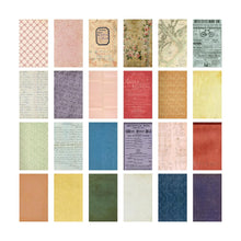 Load image into Gallery viewer, Idea-Ology - Backdrops Double-Sided Cardstock 6&quot;X10&quot; - 24/Pkg - Volume #5. Whether you&#39;re a seasoned crafter or just starting out, our memorabilia papers will add a unique touch to your project with a little bit of nostalgia. Available at Embellish Away located in Bowmanville Ontario Canada.

