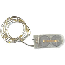 Load image into Gallery viewer, Idea-Ology - Battery Operated Wire Light Strands - 2/Pkg - Christmas Tiny Lights- Festive Colors. The Tiny Lights from Tim Holtz idea-ology will make you next project merry and bright. Battery-powered wire strands with LED lights. This package contains two strands. Tiny lights are 46-1/2 inches long and battery pack is 2 inches. Imported. Available at Embellish Away located in Bowmanville Ontario Canada.

