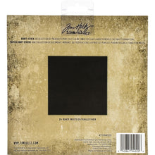 Load image into Gallery viewer, Idea-Ology - Kraft Stock Cardstock Pad 8&quot;X8&quot; - 24/Pkg - Blackout. A collection of printed paper that can be embossed and sanded to reveal the kraft foundation. This package contains 24 8x8 inch cardstock sheets. Imported. Available at Embellish Away located in Bowmanville Ontario Canada.
