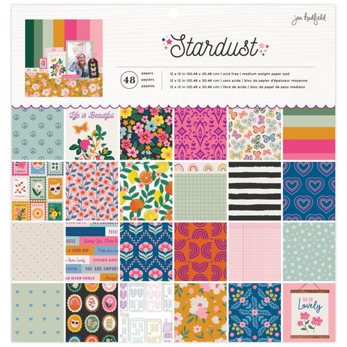 American Crafts - Single-Sided Paper Pad 12