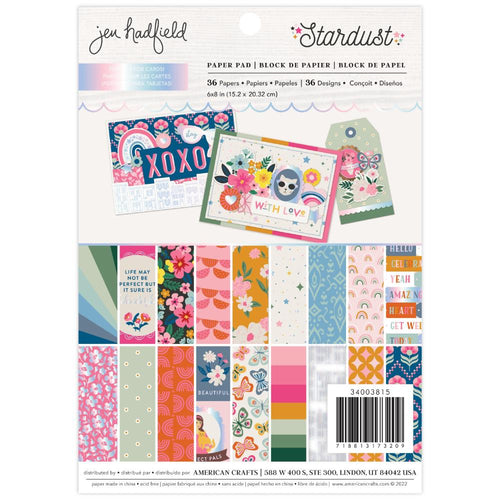 American Crafts - Single-Sided Paper Pad 6