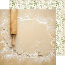Load image into Gallery viewer, Kaisercraft - 12x12 Double-sided Paper - Bon Appetit (Single Sheets). Perfect for the bakers or those that want to journal their recipes. These 12x12 are available for purchase by the individual sheet.  Each sold separately.  Available: Prep, Knead, Fresh, Floured, Recipe. Available at Embellish Away located in Bowmanville Ontario Canada.
