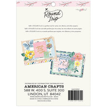Load image into Gallery viewer, American Crafts - Maggie Holmes - Single-Sided Paper Pad 6&quot;X8&quot; - 36/Pkg - Round Trip. Available at Embellish Away located in Bowmanville Ontario Canada.
