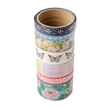 गैलरी व्यूवर में इमेज लोड करें, Maggie Holmes - Washi Tape - 7/Pkg - W/Gold Foil Accents - Woodland Grove. Available at Embellish Away located in Bowmanville Ontario Canada.
