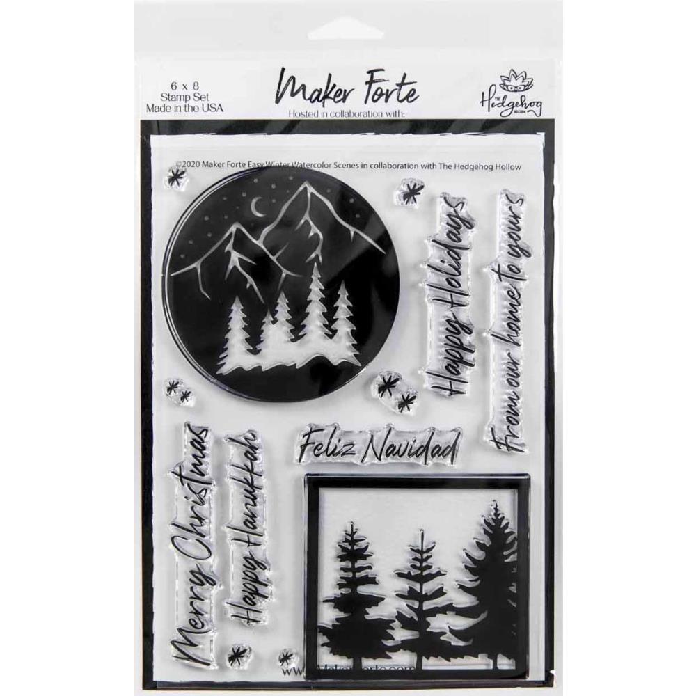 Maker Forte - Clear Stamps By Hedgehog Hollow 6