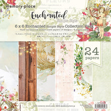 Charger l&#39;image dans la galerie, Memory Place - Double-Sided Paper Pack 6&quot;X6&quot; - 24/Pkg - Simple Style Enchanted. Made in Japan. Available at Embellish Away located in Bowmanville Ontario Canada.
