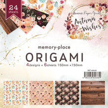 Charger l&#39;image dans la galerie, Memory Place - Kawaii Paper Goods Bundle Box - Autumn Wishes. Kawaii Paper Autumn Wishes quarterly bundle includes: 12 double-sided 12x12 inch Cardstock (2 each/6 designs), 1 Pack of Ephemera Die Cut Cardstock, 24 Sheets of 6x6 inch Origami Papers (6 each/4 designs), 1 clear stamp set, 1 roll of Washi tape (1 inch x 5.4 yards) and a bonus set of die-cut chipboard.  Available at Embellish Away located in Bowmanville Ontario Canada.

