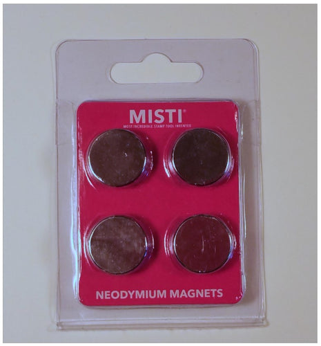 My Sweet Petunia - Super Magnets 4 Pack. The MISTI precision stamper has a magnetic base allowing these assisting magnets to give extra stabilization to your project while you stamp. Magnets are sold separate of the MISTI precision stamper and are priced per magnet. Because of their brittle nature, magnets will not be warrantied, replaced, returned, or exchanged. Magnet Strength N38. Available at Embellish Away located in Bowmanville Ontario Canada.