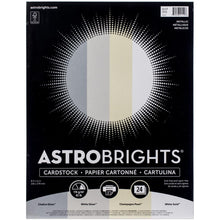 Cargar imagen en el visor de la galería, Neenah - Metallic Cardstock 8.5&quot;X11&quot; - 24/Pkg - Astrobrights - 4 Colors/6 Each. The perfect addition to your paper crafting projects. This package contains 24 8.5x11 inch sheets in four colors (six of each color). Acid and lignin free. Made in USA. Available at Embellish Away located in Bowmanville Ontario Canada.
