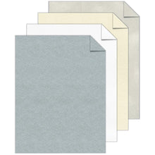 Load image into Gallery viewer, Neenah - Metallic Cardstock 8.5&quot;X11&quot; - 24/Pkg - Astrobrights - 4 Colors/6 Each. The perfect addition to your paper crafting projects. This package contains 24 8.5x11 inch sheets in four colors (six of each color). Acid and lignin free. Made in USA. Available at Embellish Away located in Bowmanville Ontario Canada.
