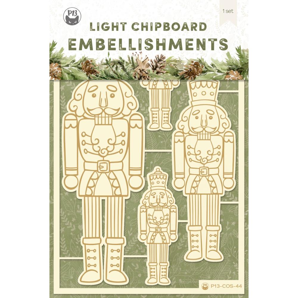 P13 - Die-Cut Chipboard Embellishments - 4