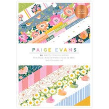 Load image into Gallery viewer, American Crafts - Paige Evans - Single-Sided Paper Pad 6&quot;X8&quot; - 36/Pkg - Garden Shoppe. Available at Embellish Away located in Bowmanville Ontario Canada.
