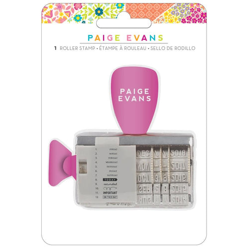 Paige Evans - Splendid - Roller Stamp - Date. Available at Embellish Away located in Bowmanville Ontario Canada.