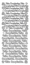 將圖片載入圖庫檢視器 Peel-Off Stickers - Feliz Cumpleanos. A sticker sheet including Spanish language text &quot;Feliz Cumpleanos&quot; Additional stickers include small hearts and gifts for additional decoration. Available in Bowmanville Ontario Canada.
