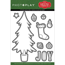 Load image into Gallery viewer, PhotoPlay - Stamp &amp; Etched Die - The North Pole Trading Co. - Trim A Tree. Available at Embellish Away located in Bowmanville Ontario Canada.
