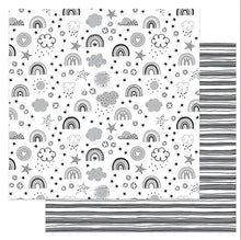 Load image into Gallery viewer, PhotoPlay - Collection Pack 12&quot;X12&quot; - Little One. Keeping your baby paper crafts neutral when you know it&#39;s a surprise. Included in the pack are 12 sheets of double sided paper and one cardstock sticker sheet. You&#39;ll love all the adorable images of deer, pacifiers, baby toys, pandas, clouds, rainbows, mountain scenes, hearts, and more. Each Item sold separately. Made in the USA. Available at Embellish Away located in Bowmanville Ontario Canada.
