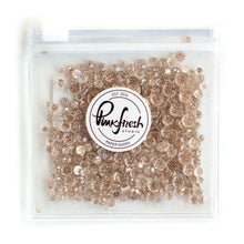 Cargar imagen en el visor de la galería, Pinkfresh - Glitter Drops Essentials. Perfect for adding glitzy accents to your crafting projects! Contains 1 pack of glitter embellishment drops in mixed sizes (3mm/4mm/5mm/6mm). Available in a variety of colors: each sold separately. Available at Embellish Away located in Bowmanville Ontario Canada. Champagne.
