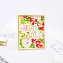 Load image into Gallery viewer, Pinkfresh - Studio Hot Foil Plates - Nested Rectangles. 5 piece hot foil plate set designed by Kaitlin Sheaffer. These nested hot foil shapes will become an essential for any crafter&#39;s foiling system! Available at Embellish Away located in Bowmanville Ontario Canada. Card by brand ambassador.
