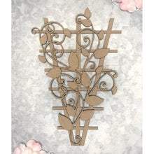 Cargar imagen en el visor de la galería, Scrapaholics - Laser Cut Chipboard 2mm Thick - Layered Trellis - 2/Pkg. Size 6&quot;X4&quot;. These chipboard shapes with detailed laser cut designs are perfect for complementing all your crafting projects! This package contains two pieces (1 trellis and 1 vine leaf flourish). This design is amazing when combined or used as separate pieces. Available at Embellish Away located in Bowmanville Ontario Canada.

