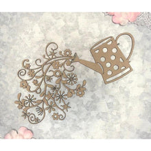 Cargar imagen en el visor de la galería, Scrapaholics - Laser Cut Chipboard 2mm Thick - Watering Can. Size 6&quot;X3.5&quot;. These chipboard shapes with detailed laser cut designs are perfect for complementing all your crafting projects! This package contains 1 piece. Size is approximately 6 inches wide and 3.5 inches high. Design: Watering Can. Made in USA. Available at Embellish Away located in Bowmanville Ontario Canada.
