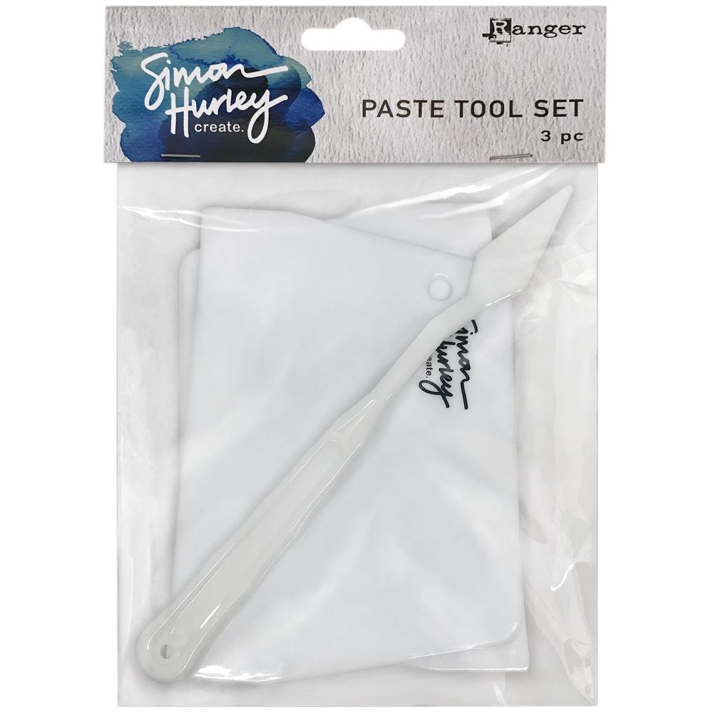 Simon Hurley - create. Paste Tool - Set. The Simon Hurley create. Paste Tool Set is great for use with Simon Hurley create. Lunar Pastes. The palette knife makes it easy to remove pastes from jars to apply to projects.  Available at Embellish Away located in Bowmanville Ontario Canada.