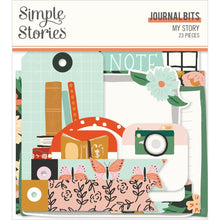 गैलरी व्यूवर में इमेज लोड करें, Simple Stories - Bits &amp; Pieces Die-Cuts - 23/Pkg - My Story- Journal. Die-Cuts are a great addition to scrapbook pages, greeting cards and more! The perfect embellishment for all your paper crafting needs! Available at Embellish Away located in Bowmanville Ontario Canada.
