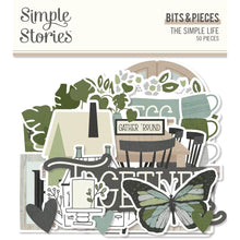 Load image into Gallery viewer, Simple Stories - Bits &amp; Pieces Die-Cuts - 50/Pkg - The Simple Life. Die-Cuts are a great addition to scrapbook pages, greeting cards and more! The perfect embellishment for all your paper crafting needs! Available at Embellish Away located in Bowmanville Ontario Canada.
