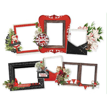 Load image into Gallery viewer, Simple Stories - Chipboard Frames - Simple Vintage Christmas Lodge. This package includes 6 Chipboard Frames. Made in USA. Available at Embellish Away located in Bowmanville Ontario Canada.
