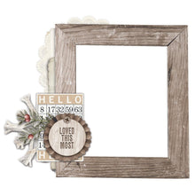 Cargar imagen en el visor de la galería, Simple Stories - Chipboard Frames - Simple Vintage Winter Woods. Embellishments can add whimsy, dimension, color and style to greeting cards, scrapbook pages, altered art, mixed media and more. Available at Embellish Away located in Bowmanville Ontario Canada.
