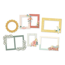 Load image into Gallery viewer, Simple Stories - Chipboard Frames - Wildflower. The perfect embellishment to finish your project! Embellishments can add whimsy, dimension, color and style to greeting cards, scrapbook pages, altered art, mixed media and more. Available at Embellish Away located in Bowmanville Ontario Canada.
