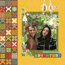 Cargar imagen en el visor de la galería, Simple Stories - Collection Kit 12&quot;X12&quot; - Say Cheese Adventure At The Park. This 12x12 Collection includes 6 sheets of double-sided 12x12 Designer Cardstock including cut apart Element Sheets and a 12x12 Cardstock Sticker Sheet with 83 stickers. Available at Embellish Away located in Bowmanville Ontario Canada. Example by brand ambassador.
