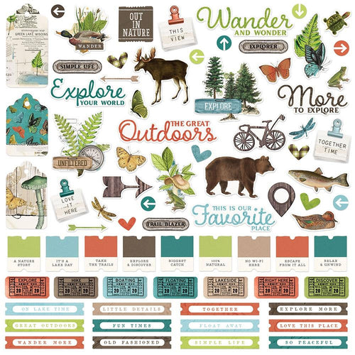 Simple Stories - Cardstock Stickers 12