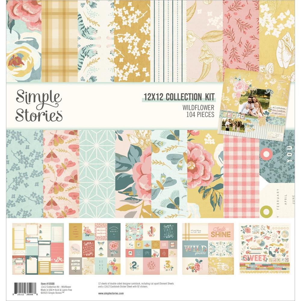  Simple Stories Collection Kit 12X12-Simple Vintage