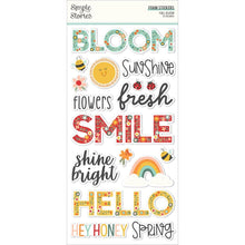 Load image into Gallery viewer, Simple Stories - Foam Stickers - 35/Pkg - Full Bloom. Available at Embellish Away located in Bowmanville Ontario Canada.
