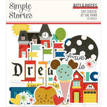 Cargar imagen en el visor de la galería, Simple Stories - Say Cheese Fantasy At The Park - Bits &amp; Pieces Die-Cuts - 53/Pk. This package includes 53 Die Cut Cardstock Pieces. Die-Cuts are a great addition to scrapbook pages, greeting cards and more! Made in USA. Embellish Away located in Bowmanville Ontario Canada.
