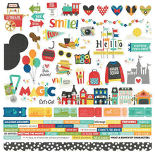 Charger l&#39;image dans la galerie, Simple Stories - Collection Kit 12&quot;X12&quot; - Say Cheese At The Park. This 12x12 Collection includes 6 sheets of double-sided 12x12 Designer Cardstock including cut apart Element Sheets and a 12x12 Cardstock Sticker Sheet with 84 stickers; 96 pieces. Available at Embellish Away located in Bowmanville Ontario Canada.
