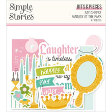 Cargar imagen en el visor de la galería, Simple Stories - Say Cheese Fantasy At The Park - Bits &amp; Pieces Die-Cuts - 47/Pk. This package includes 47 Die Cut Cardstock Pieces. Die-Cuts are a great addition to scrapbook pages, greeting cards and more! Made in USA. Embellish Away located in Bowmanville Ontario Canada.
