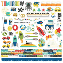 Cargar imagen en el visor de la galería, Simple Stories - Collection Kit 12&quot;X12&quot; - Say Cheese Tomorrow At The Park. This Collection includes 6 sheets of double-sided 12x12 Designer Cardstock including cut apart Element Sheets and a 12x12 Cardstock Sticker Sheet with 88 stickers; 94 pieces. Available at Embellish Away located in Bowmanville Ontario Canada.
