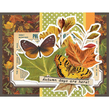 Cargar imagen en el visor de la galería, Simple Stories - Simple Cards - Card Kit - Harvest Wishes - Country Harvest. This card kit includes (29) Chipboard Pieces, (59) Die-Cut Bits &amp; Pieces, (8) 4.25 x 5.5 White Cardstock Bases and Complete Step-By-Step Instructions.. Made in USA. Available at Embellish Away located in Bowmanville Ontario Canada. Card 6
