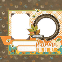 Load image into Gallery viewer, Simple Stories - Simple Pages Page Kit - Autumn Harvest - Country Harvest. This Kit includes (34) Chipboard Pieces, (66) Die-Cut Bits &amp; Pieces, (4) 12x12 Cardstock Base Sheets and Complete Step-By-Step Instructions. Made in USA. Available at Embellish Away located in Bowmanville Ontario Canada.
