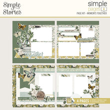 Load image into Gallery viewer, Simple Stories - Simple Pages Page Kit - Moments Together - Weathered Garden. Make your scrapbooking project stand out! This package contains (16) Chipboard Pieces, (54) Die-Cut Bits &amp; Pieces, (4) 12x12 Cardstock Base Sheets and Complete Step-By-Step Instructions. Imported. Available at Embellish Away located in Bowmanville Ontario Canada.
